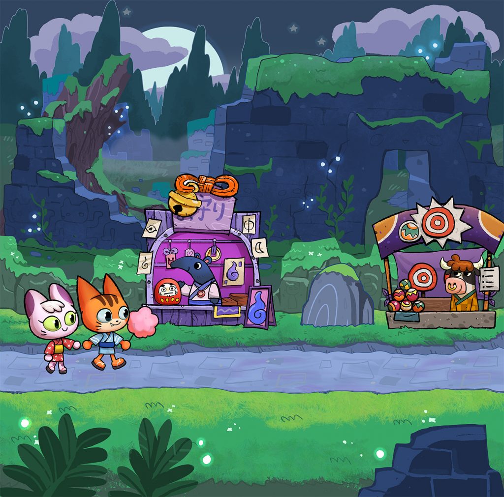 Kimono Cats. Bild: HumaNature Studios