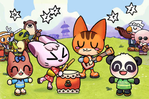 Kimono Cats. Bild: HumaNature Studios